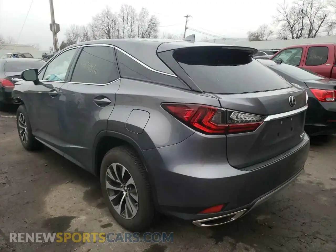 3 Photograph of a damaged car 2T2AZMDA3MC266365 LEXUS RX350 2021