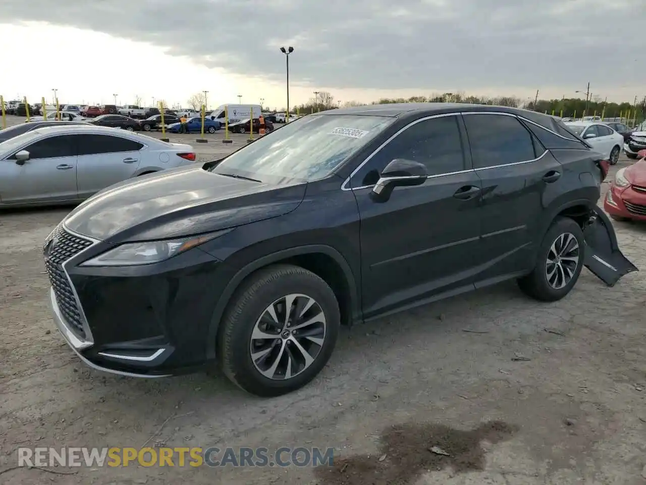 1 Photograph of a damaged car 2T2AZMDA3MC307657 LEXUS RX350 2021