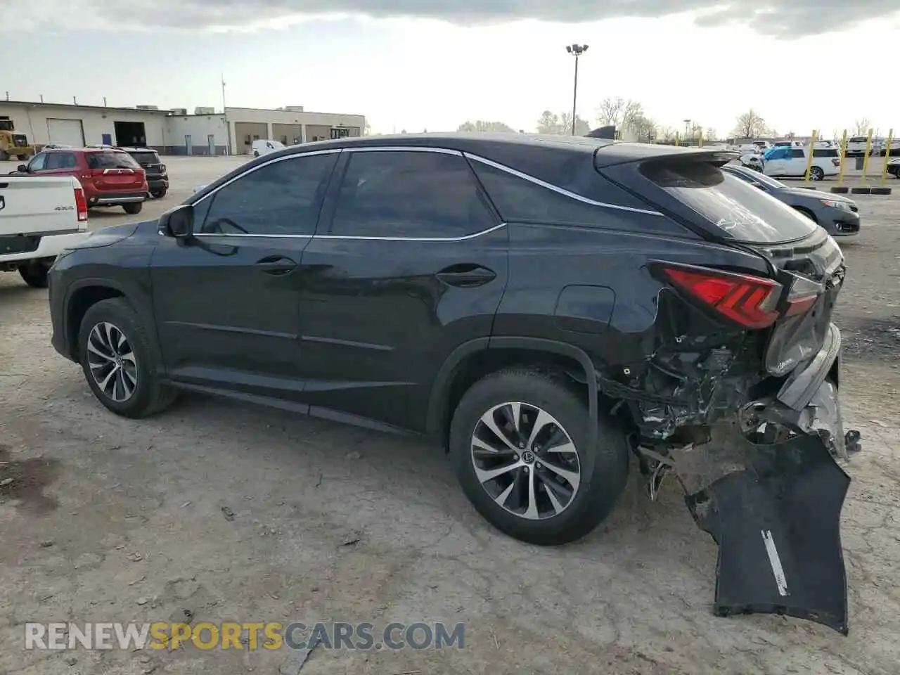 2 Photograph of a damaged car 2T2AZMDA3MC307657 LEXUS RX350 2021