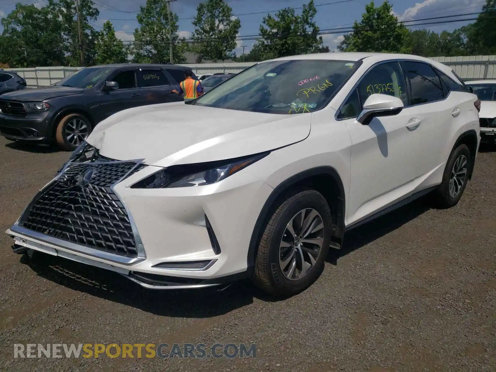 2 Photograph of a damaged car 2T2AZMDA4MC273731 LEXUS RX350 2021