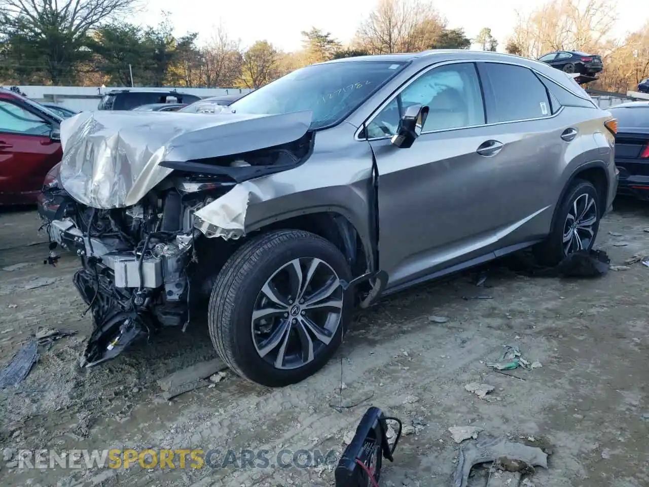 1 Photograph of a damaged car 2T2HZMAA0MC190655 LEXUS RX350 2021