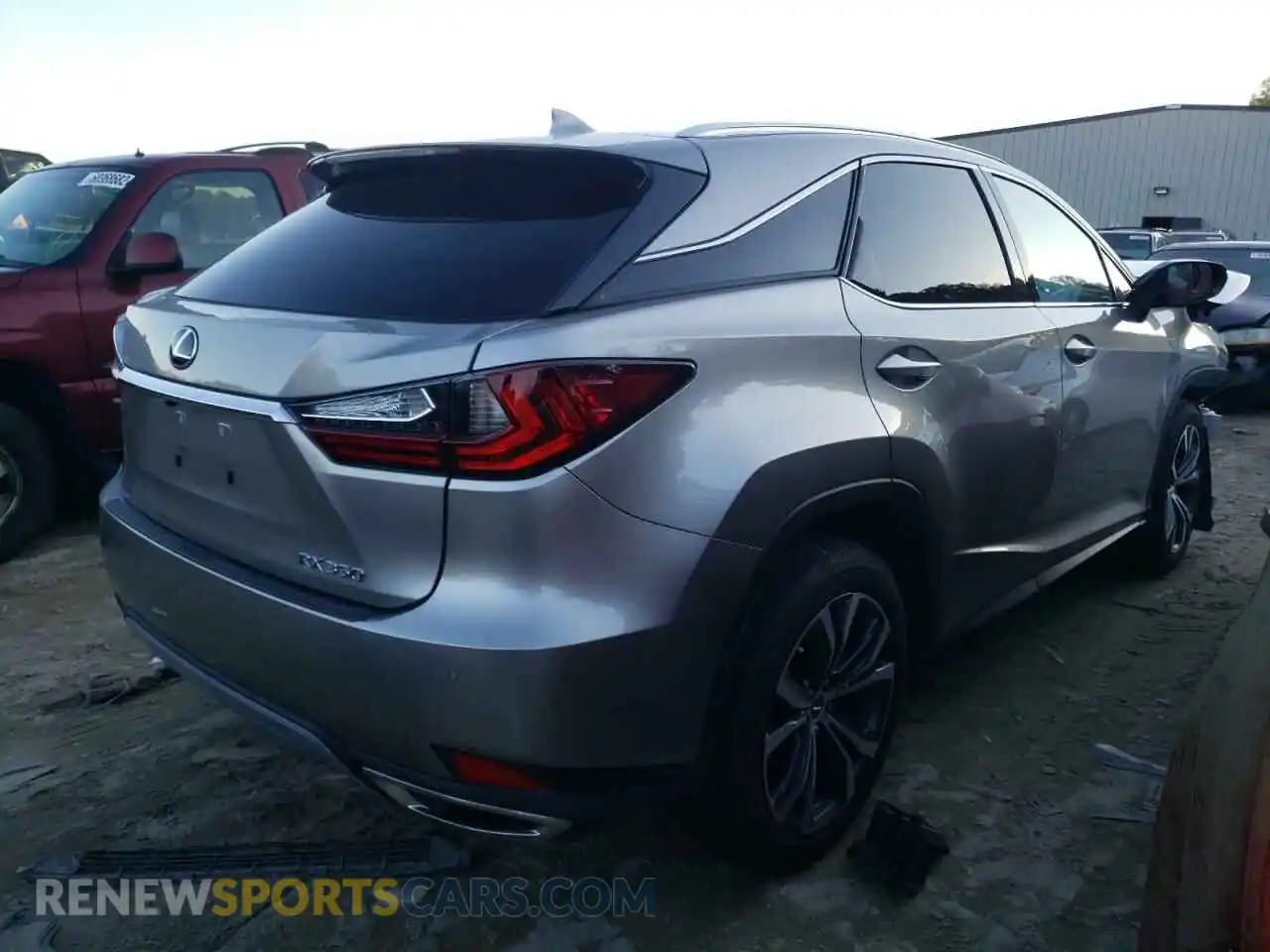 3 Photograph of a damaged car 2T2HZMAA0MC190655 LEXUS RX350 2021