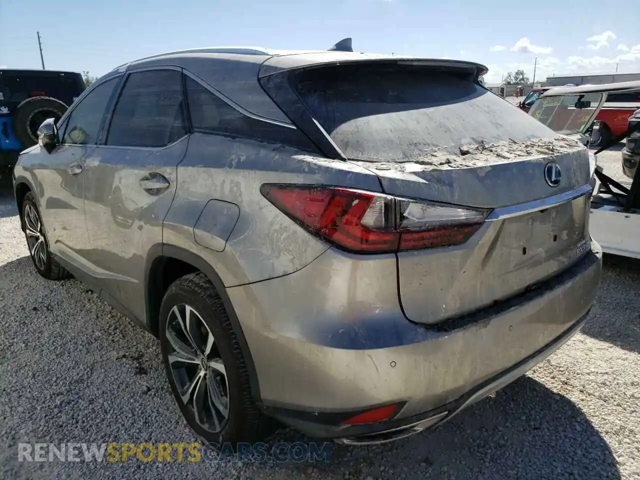 3 Photograph of a damaged car 2T2HZMAA0MC194852 LEXUS RX350 2021