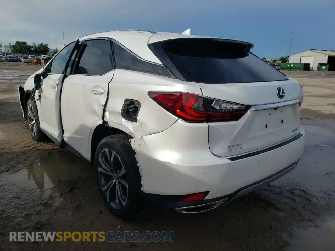 3 Photograph of a damaged car 2T2HZMAA0MC199064 LEXUS RX350 2021
