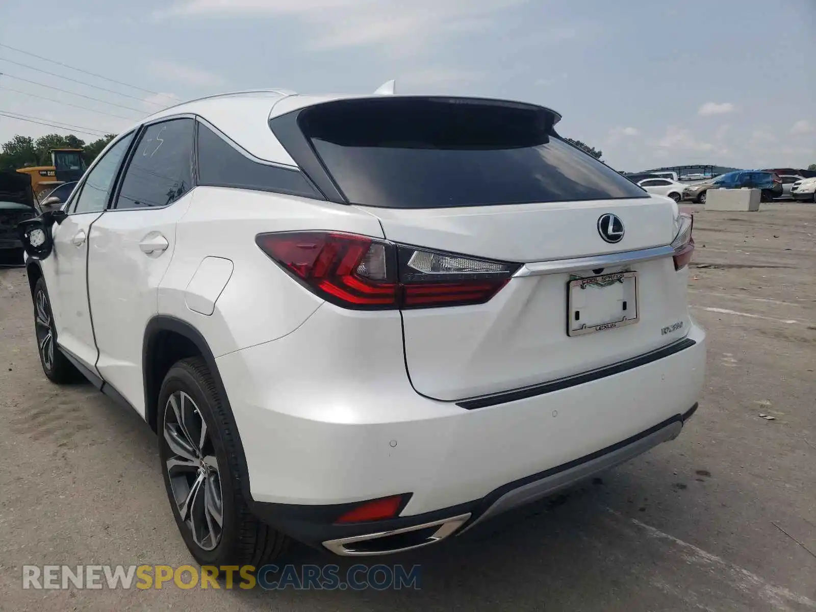 3 Photograph of a damaged car 2T2HZMAA0MC209477 LEXUS RX350 2021