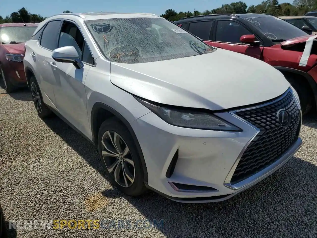 1 fotografías del automóvil dañado 2T2HZMAA0MC211620 LEXUS RX350 2021