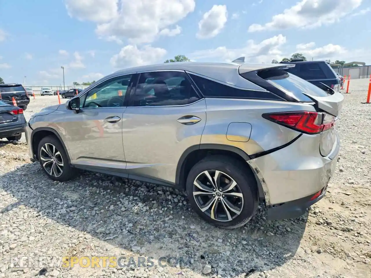 2 Photograph of a damaged car 2T2HZMAA0MC213822 LEXUS RX350 2021