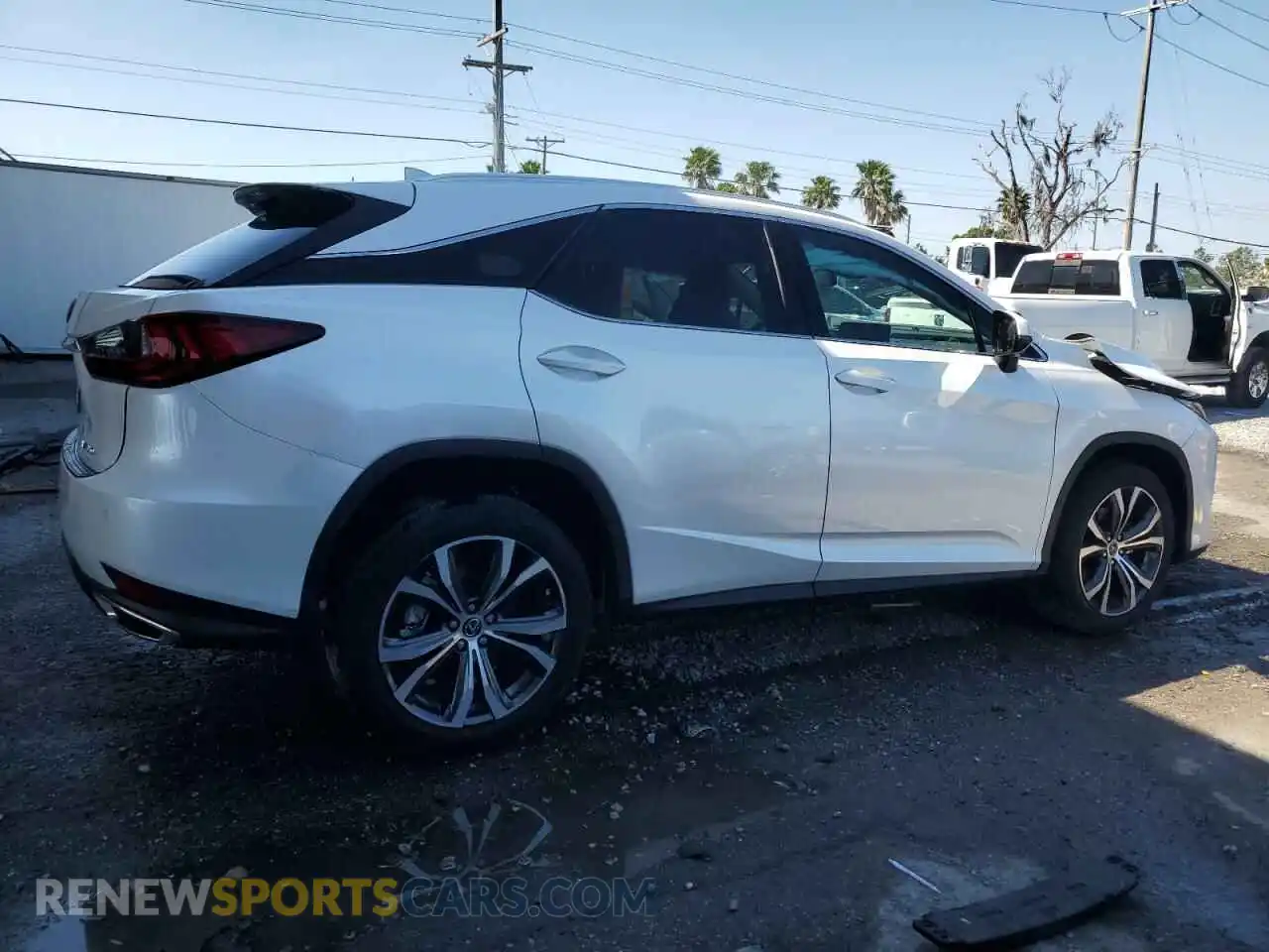 3 Photograph of a damaged car 2T2HZMAA1MC196951 LEXUS RX350 2021