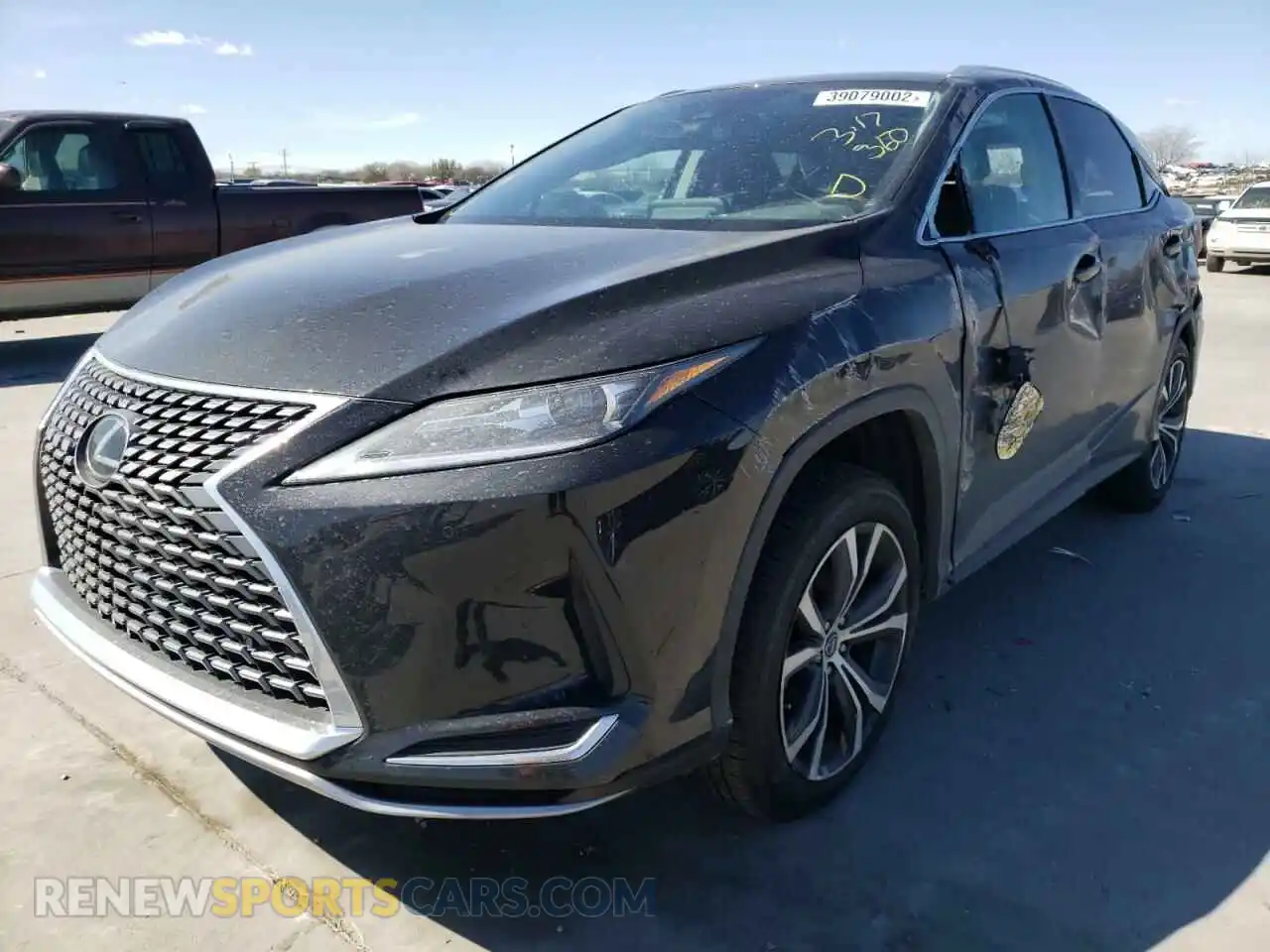 2 Фотография поврежденного автомобиля 2T2HZMAA1MC200478 LEXUS RX350 2021