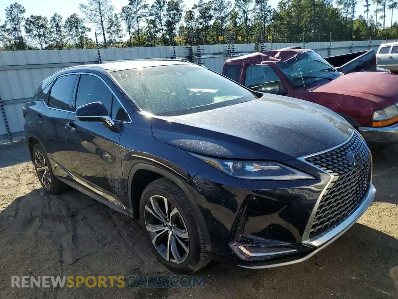 1 Photograph of a damaged car 2T2HZMAA1MC207950 LEXUS RX350 2021