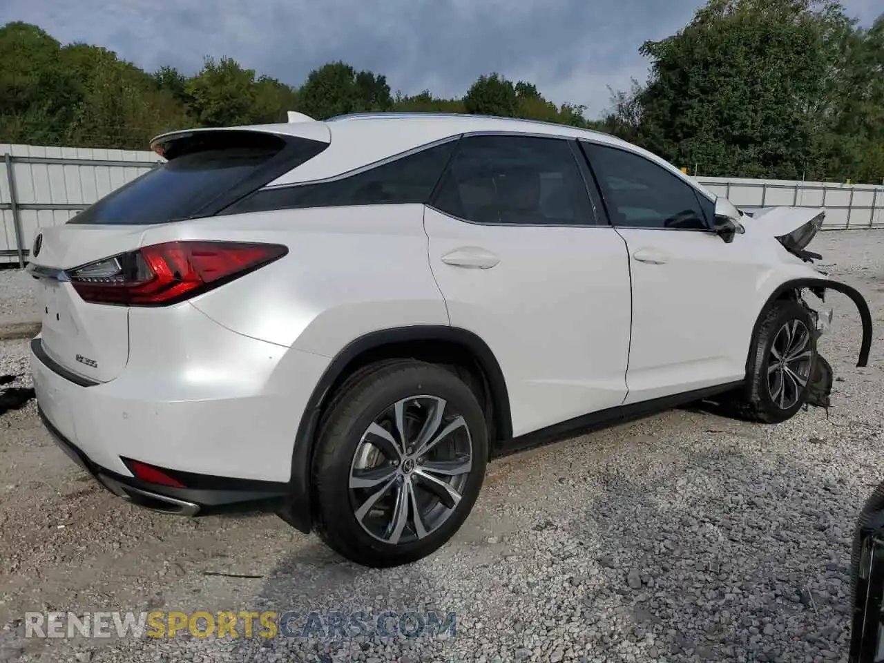 3 Фотография поврежденного автомобиля 2T2HZMAA1MC208709 LEXUS RX350 2021