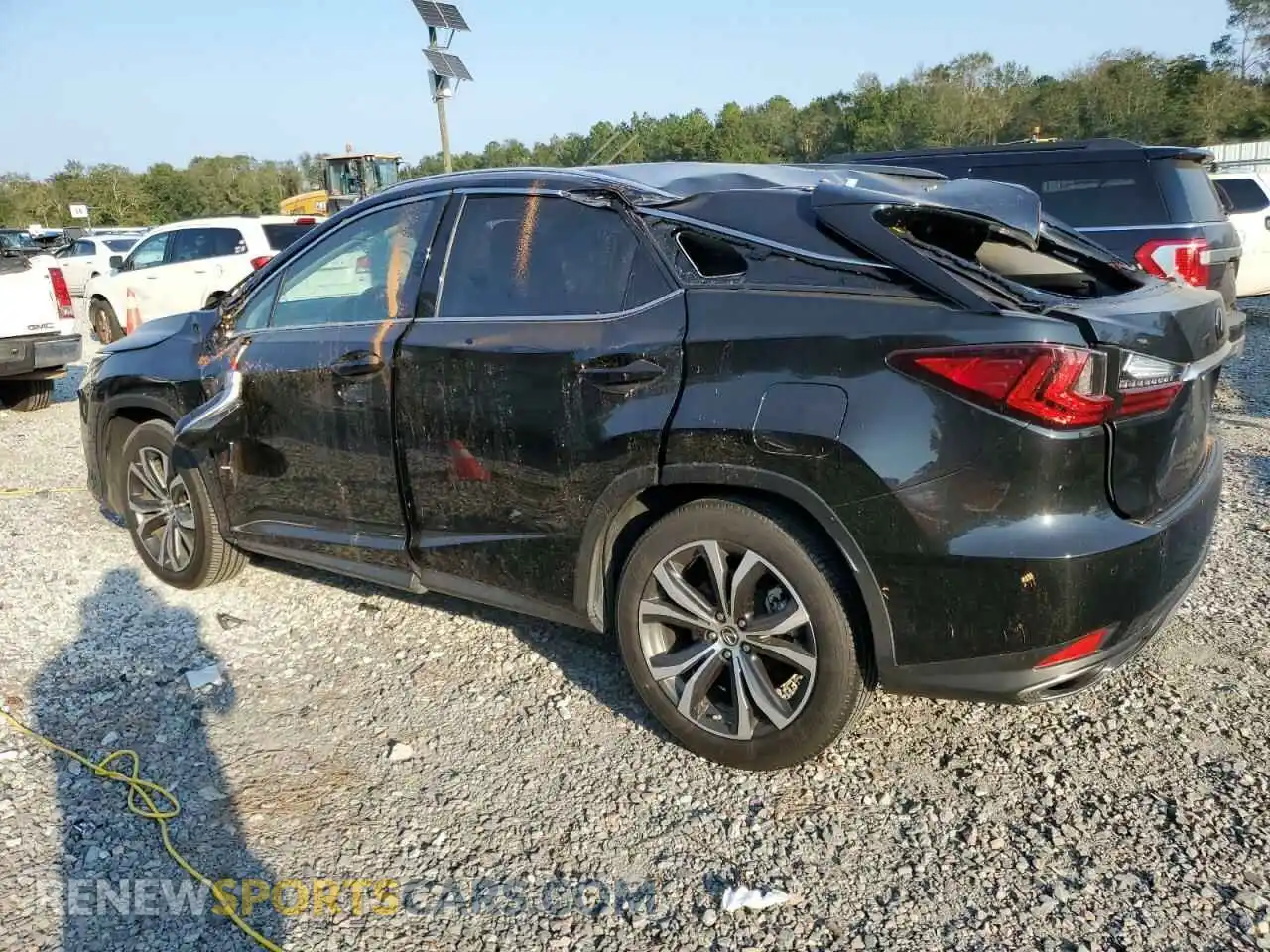 2 Photograph of a damaged car 2T2HZMAA2MC186347 LEXUS RX350 2021