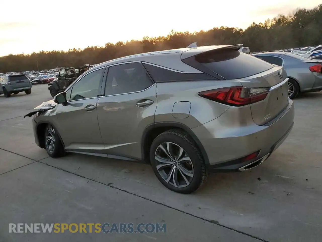 2 Photograph of a damaged car 2T2HZMAA2MC191192 LEXUS RX350 2021