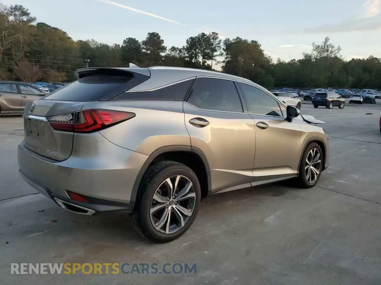 3 Photograph of a damaged car 2T2HZMAA2MC191192 LEXUS RX350 2021