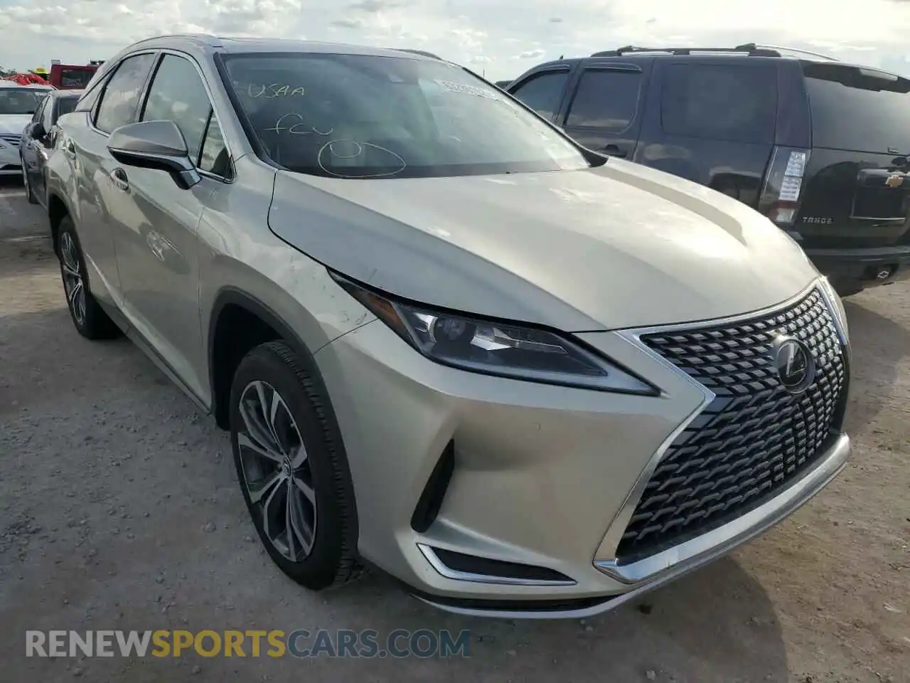 1 Photograph of a damaged car 2T2HZMAA2MC196523 LEXUS RX350 2021