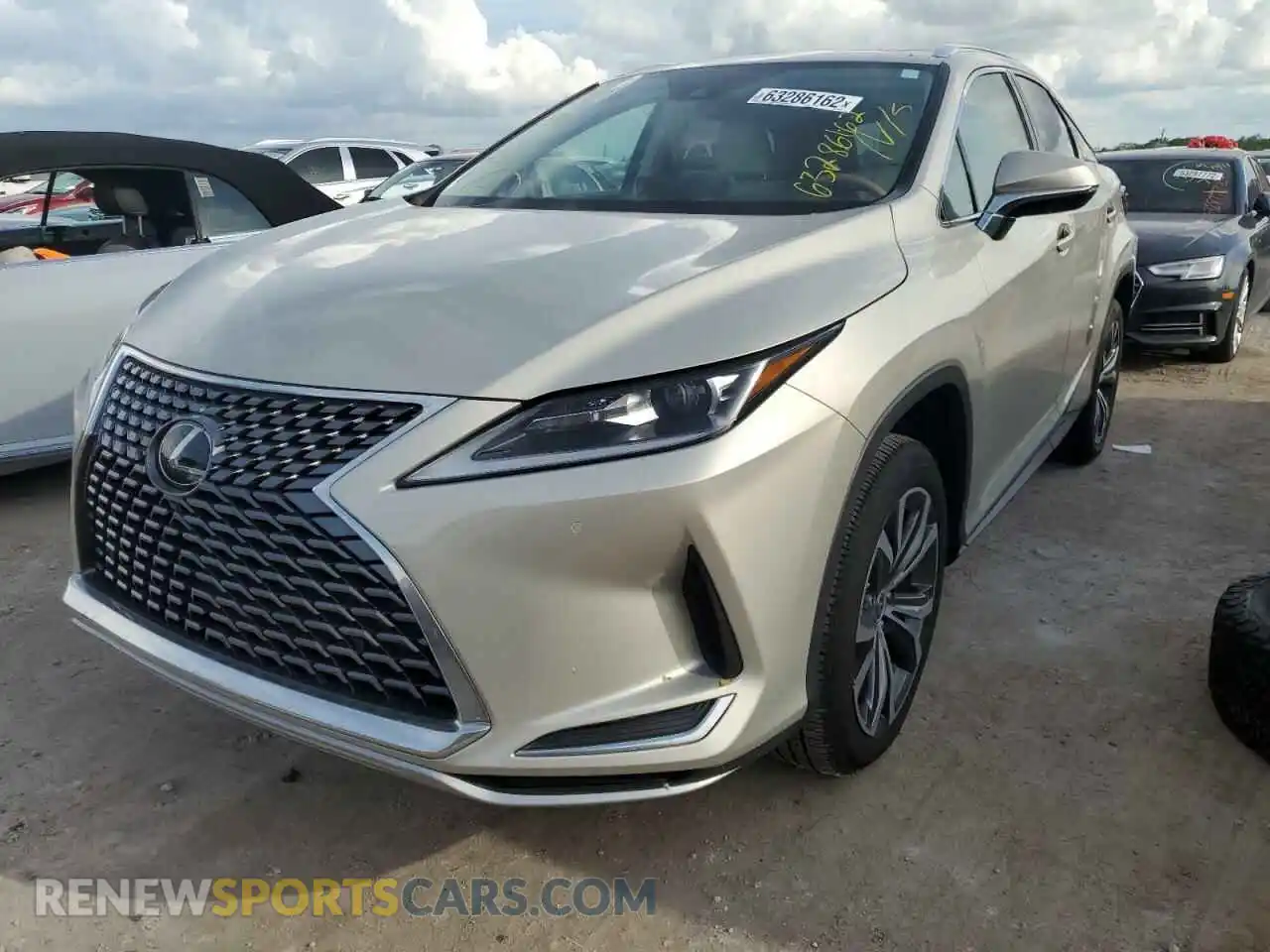2 Photograph of a damaged car 2T2HZMAA2MC196523 LEXUS RX350 2021