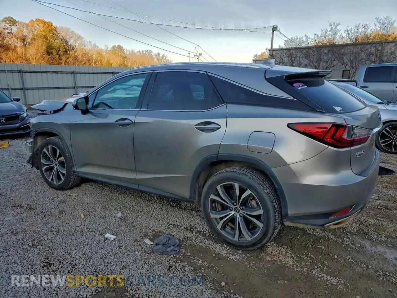 2 fotografías del automóvil dañado 2T2HZMAA2MC203759 LEXUS RX350 2021