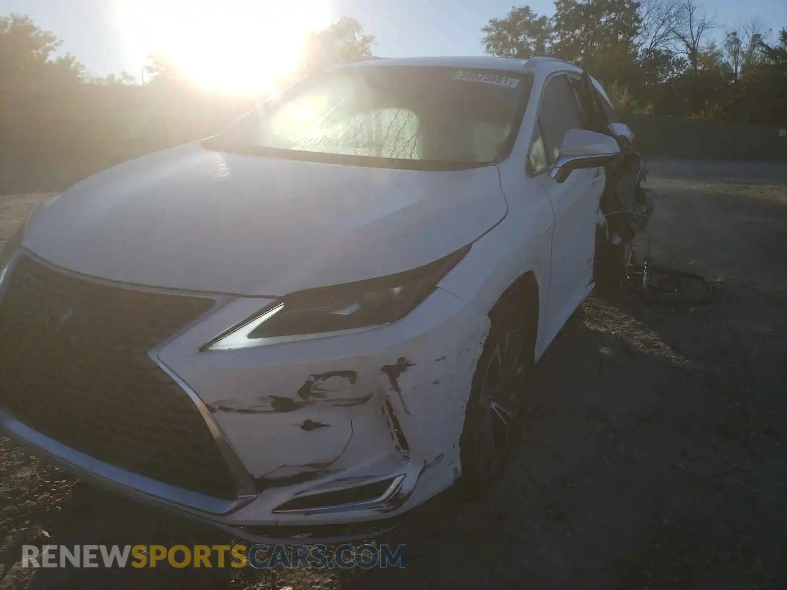 2 Photograph of a damaged car 2T2HZMAA2MC207519 LEXUS RX350 2021