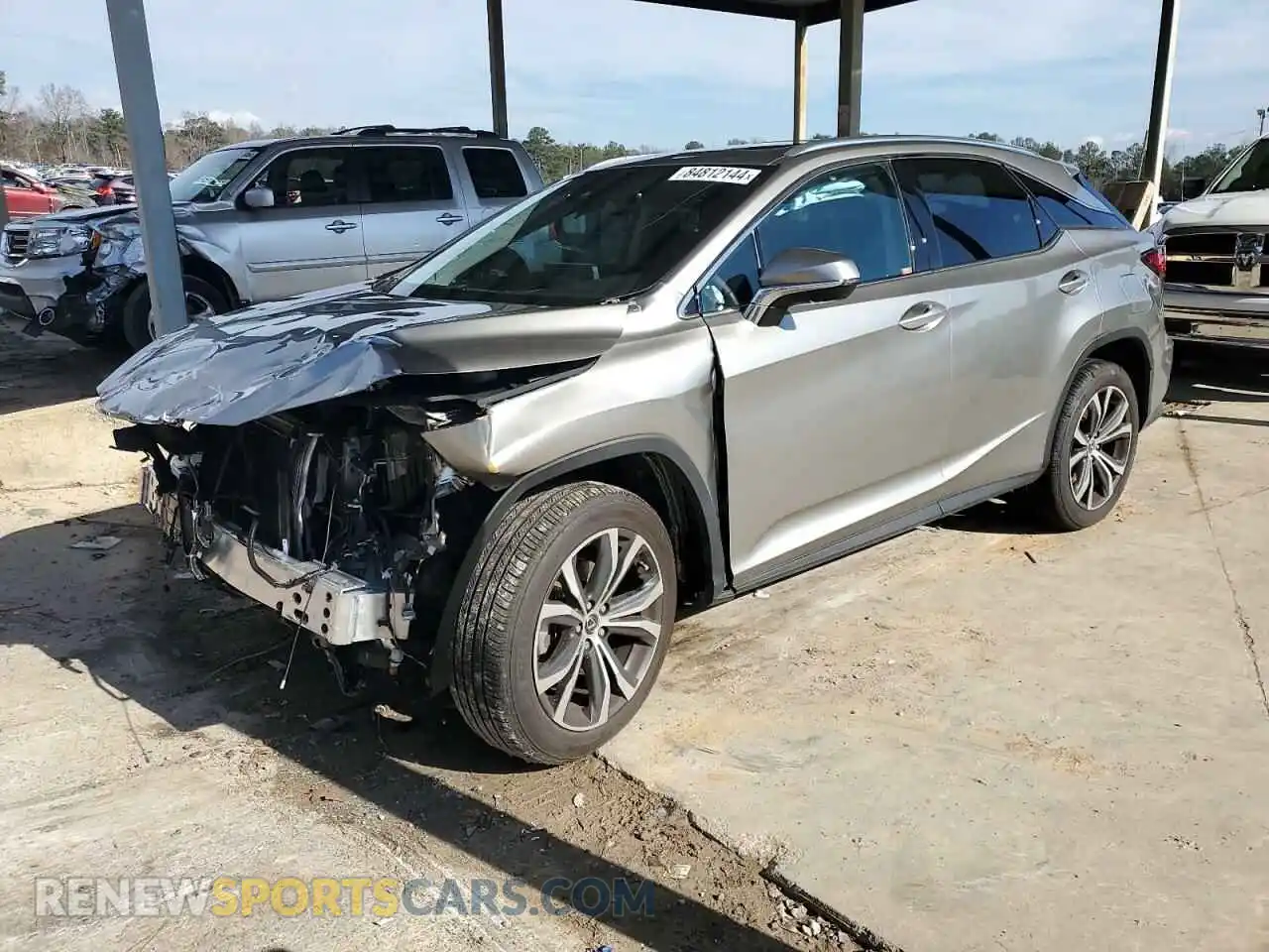 1 Photograph of a damaged car 2T2HZMAA2MC211456 LEXUS RX350 2021