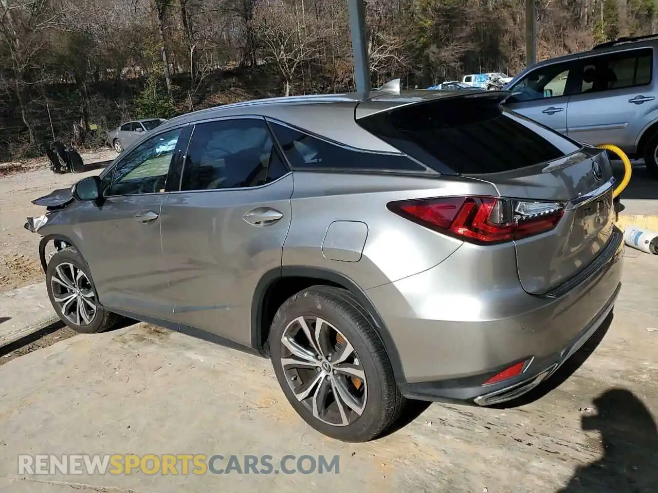 2 Photograph of a damaged car 2T2HZMAA2MC211456 LEXUS RX350 2021