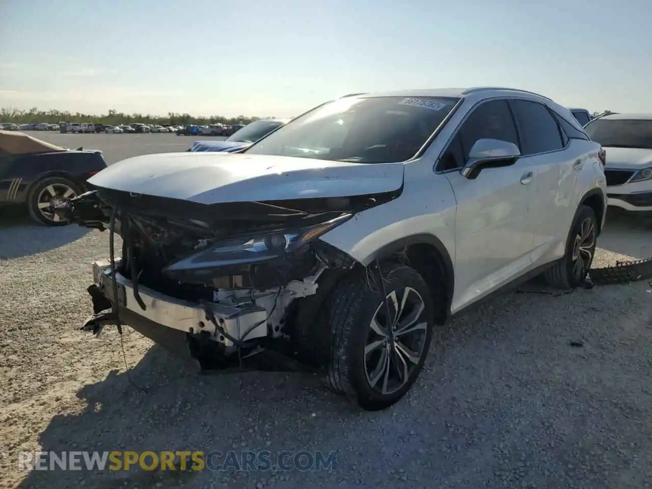 1 Photograph of a damaged car 2T2HZMAA2MC211697 LEXUS RX350 2021