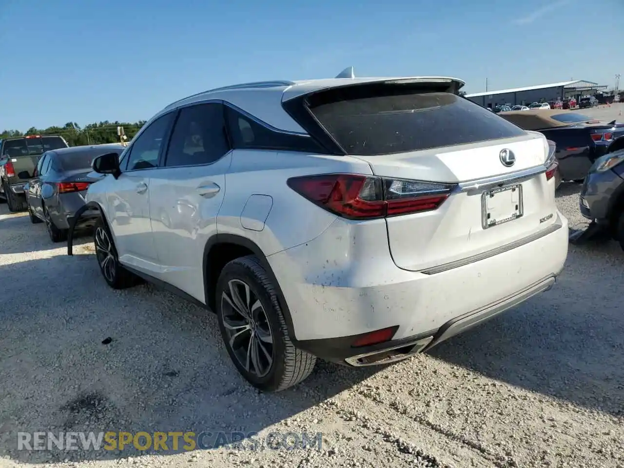 2 Photograph of a damaged car 2T2HZMAA2MC211697 LEXUS RX350 2021