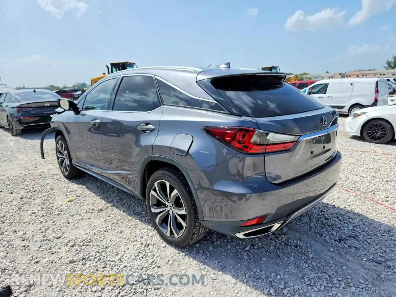 2 Photograph of a damaged car 2T2HZMAA2MC211974 LEXUS RX350 2021