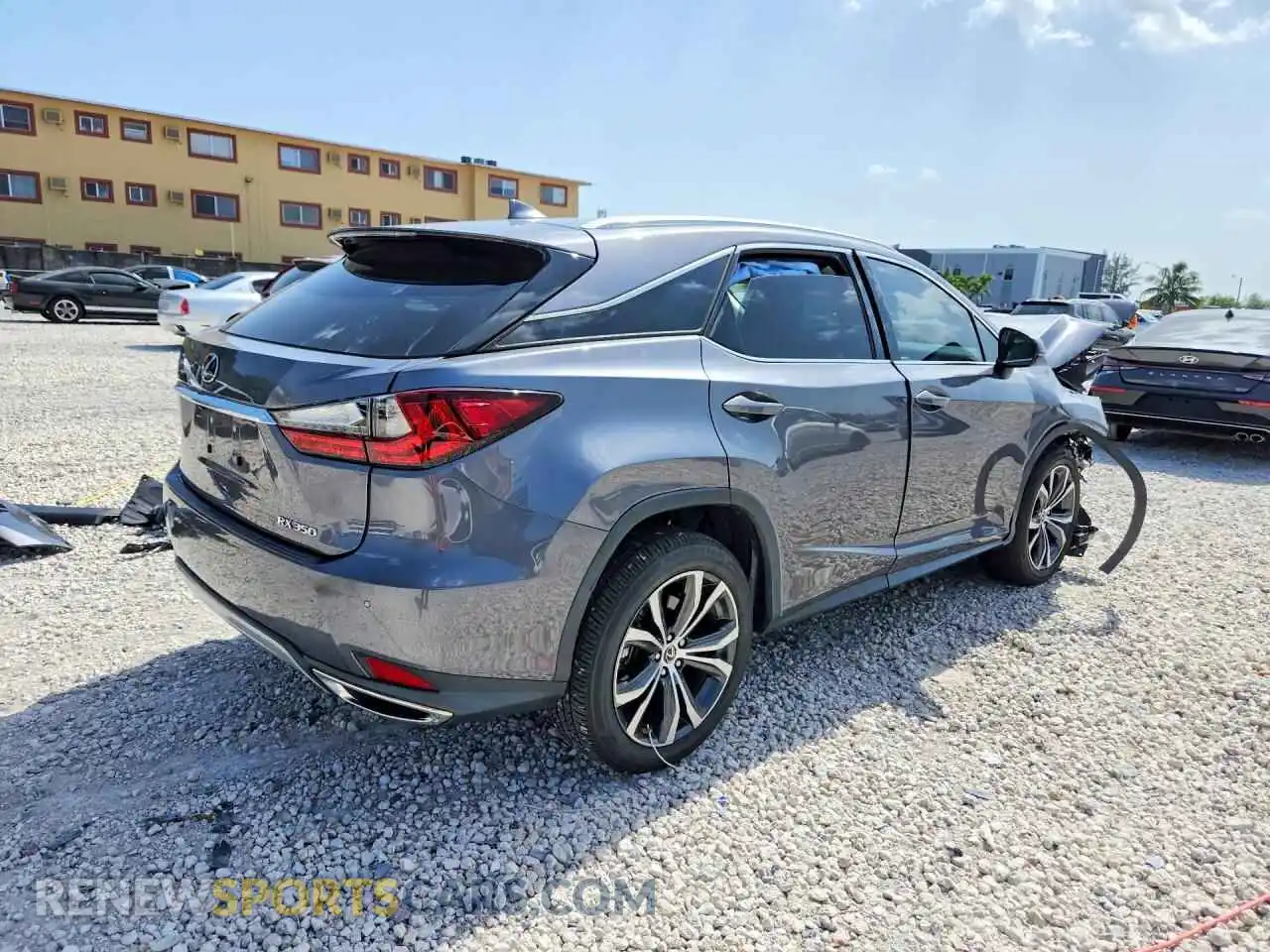3 Photograph of a damaged car 2T2HZMAA2MC211974 LEXUS RX350 2021