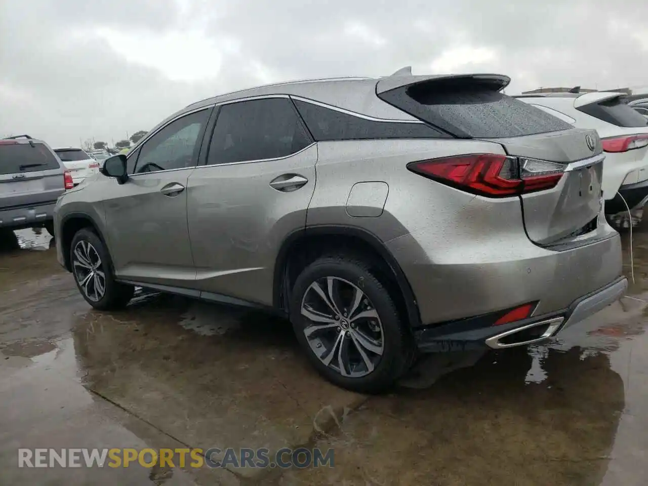 2 Photograph of a damaged car 2T2HZMAA2MC213871 LEXUS RX350 2021