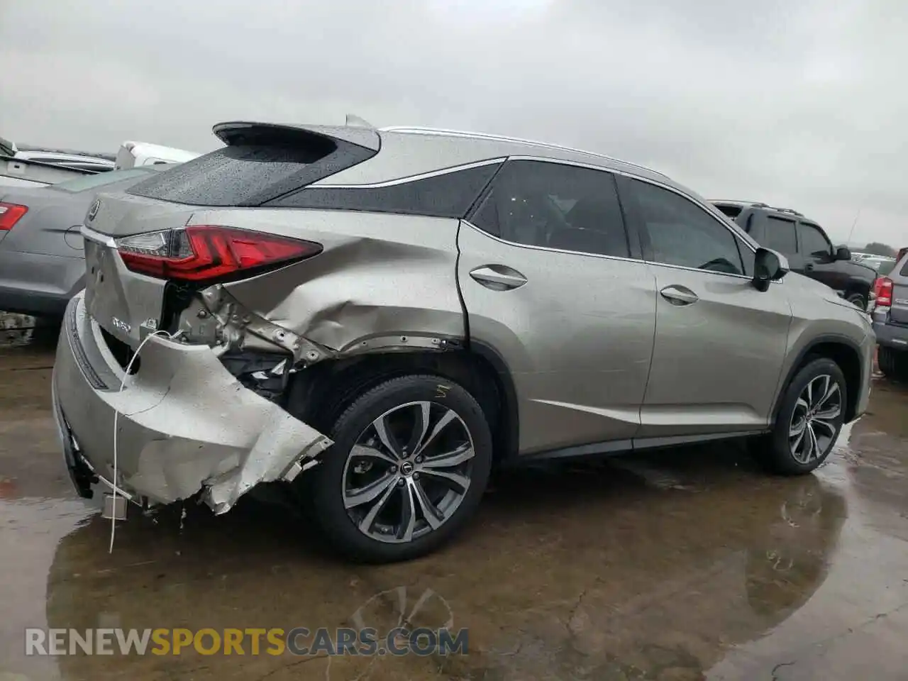 3 Photograph of a damaged car 2T2HZMAA2MC213871 LEXUS RX350 2021