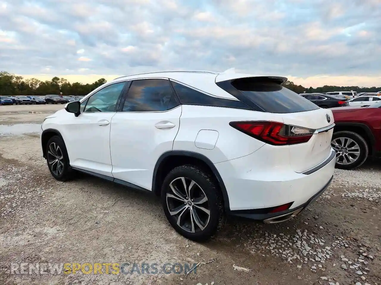 2 Photograph of a damaged car 2T2HZMAA2MC216804 LEXUS RX350 2021
