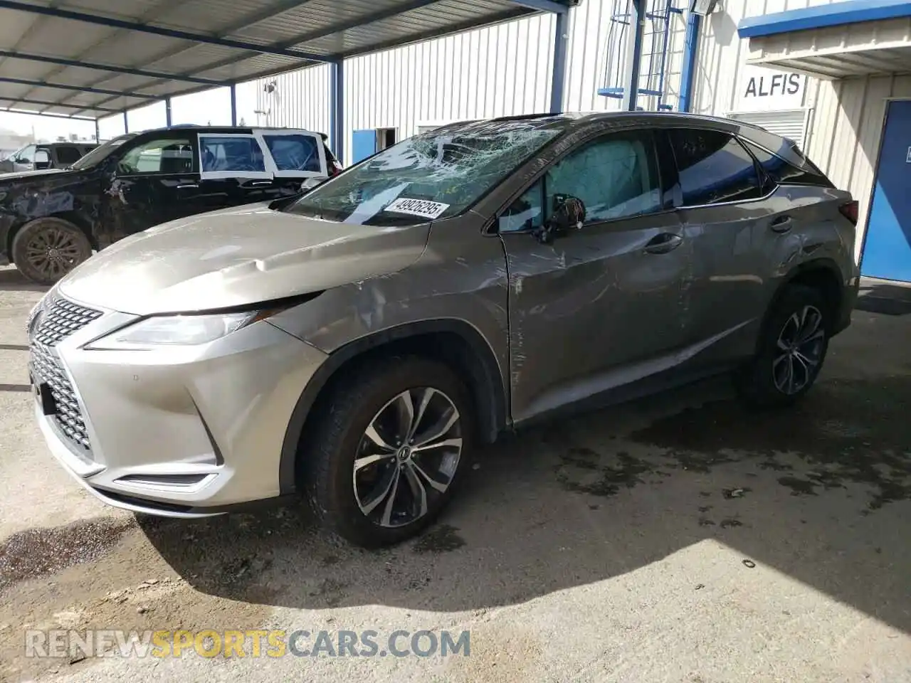 1 Photograph of a damaged car 2T2HZMAA3MC191511 LEXUS RX350 2021