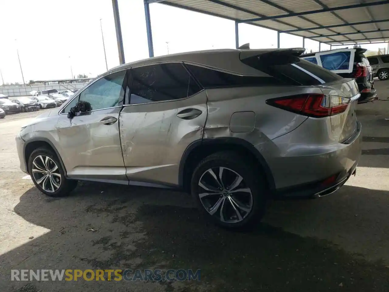 2 Photograph of a damaged car 2T2HZMAA3MC191511 LEXUS RX350 2021