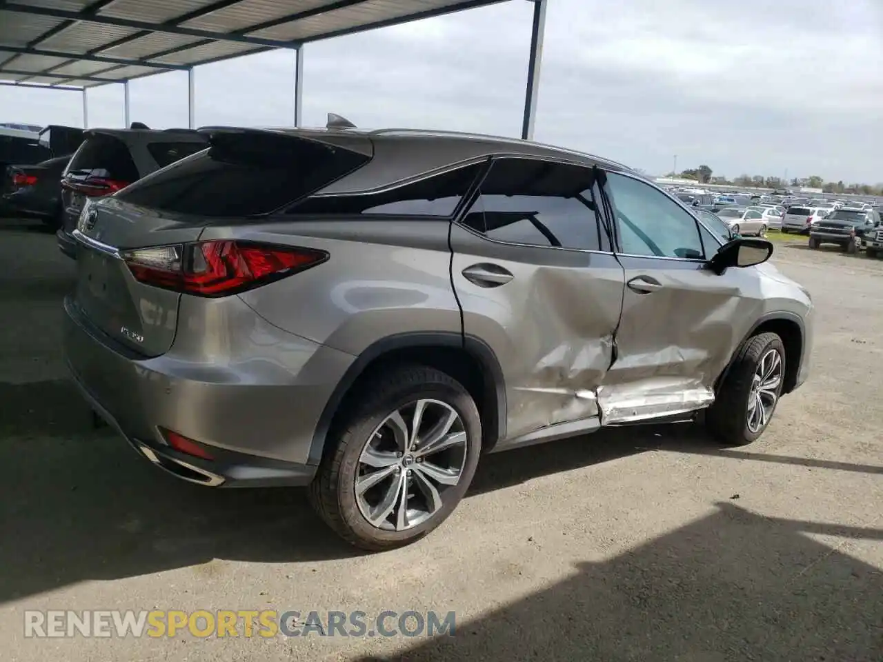 3 Photograph of a damaged car 2T2HZMAA3MC191511 LEXUS RX350 2021