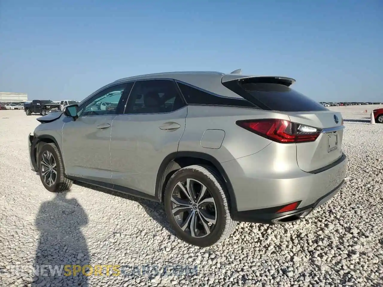 2 Photograph of a damaged car 2T2HZMAA3MC203219 LEXUS RX350 2021