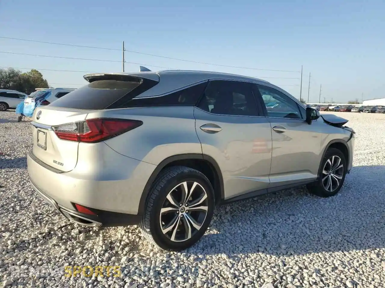 3 Photograph of a damaged car 2T2HZMAA3MC203219 LEXUS RX350 2021