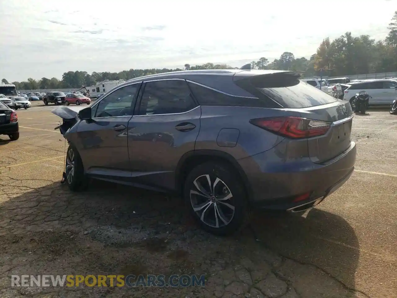 2 Photograph of a damaged car 2T2HZMAA3MC207223 LEXUS RX350 2021