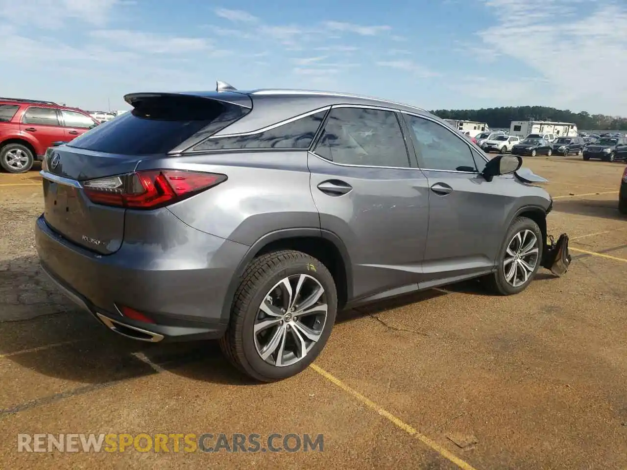 3 Photograph of a damaged car 2T2HZMAA3MC207223 LEXUS RX350 2021