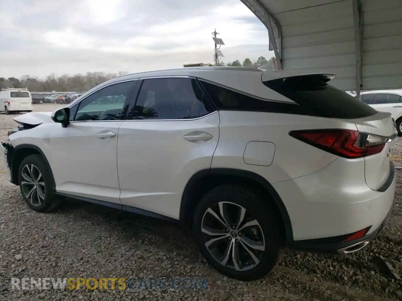2 Photograph of a damaged car 2T2HZMAA3MC212275 LEXUS RX350 2021