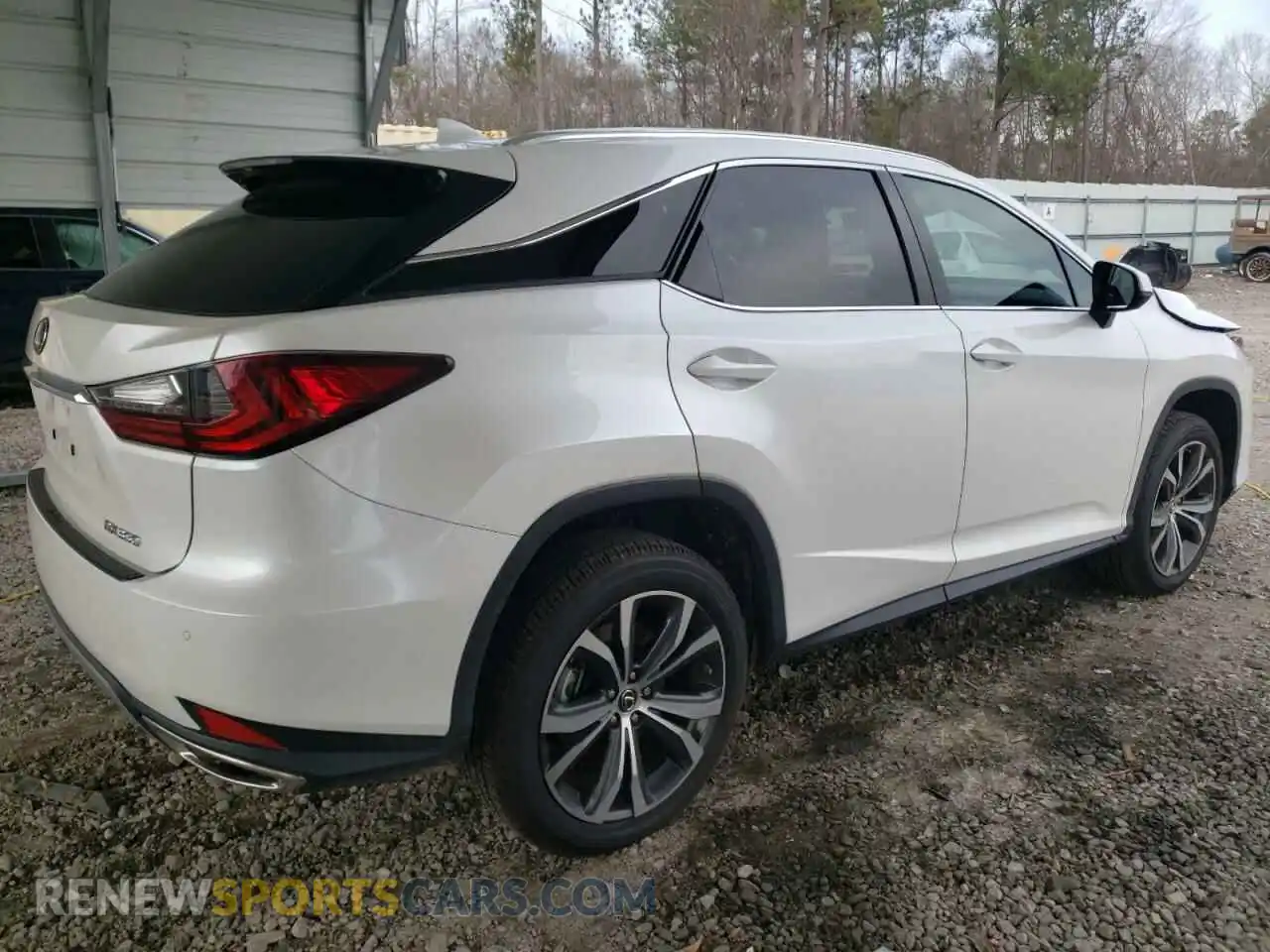 3 Photograph of a damaged car 2T2HZMAA3MC212275 LEXUS RX350 2021