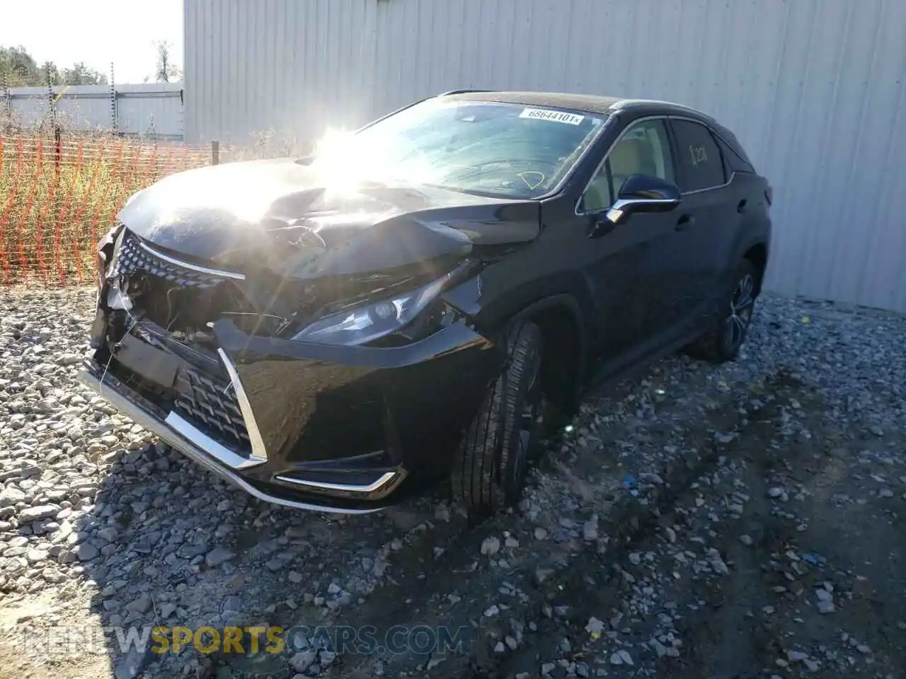 2 Фотография поврежденного автомобиля 2T2HZMAA3MC212762 LEXUS RX350 2021
