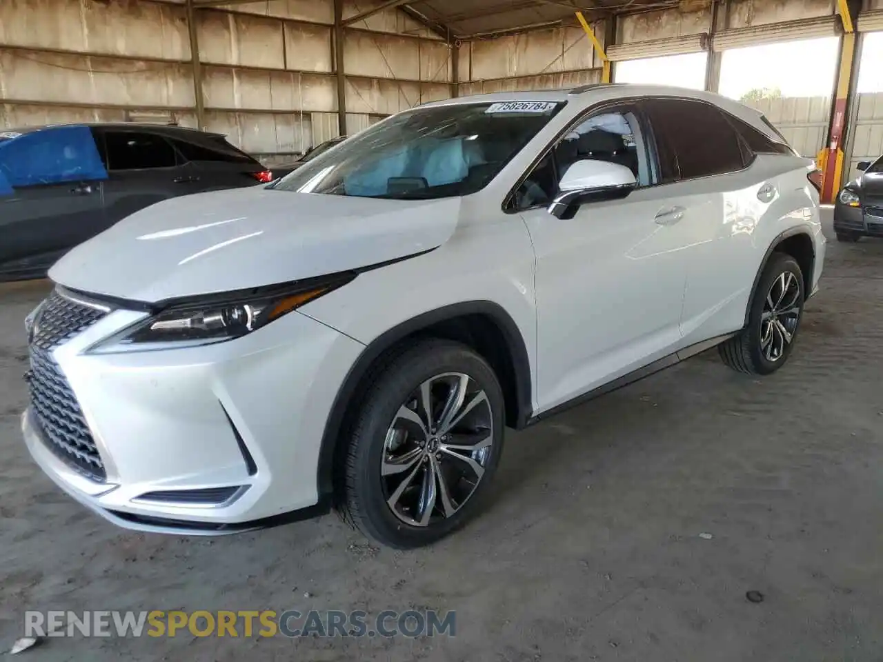 1 Photograph of a damaged car 2T2HZMAA4MC183711 LEXUS RX350 2021