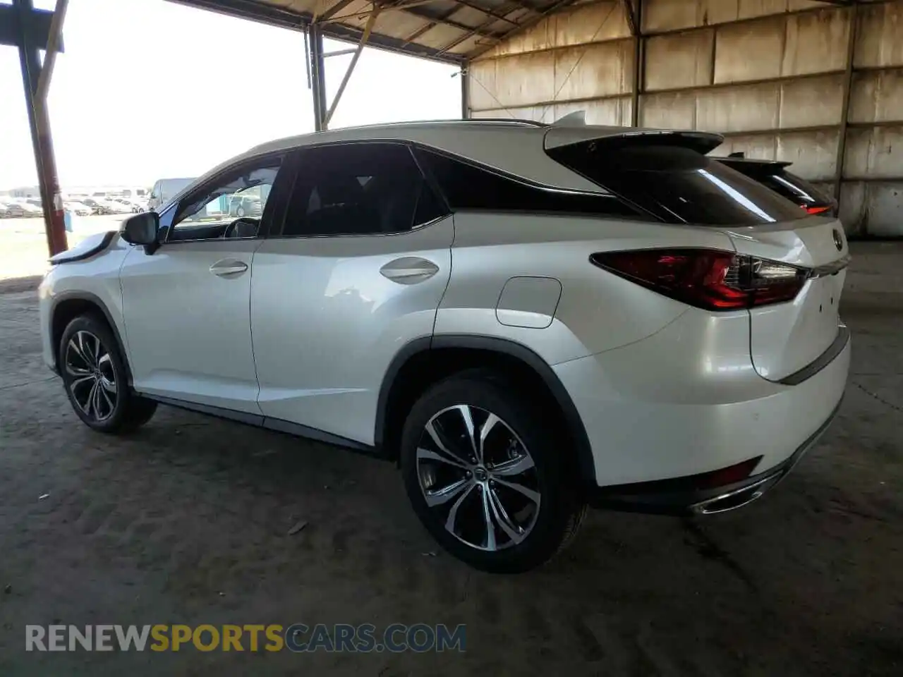 2 Photograph of a damaged car 2T2HZMAA4MC183711 LEXUS RX350 2021