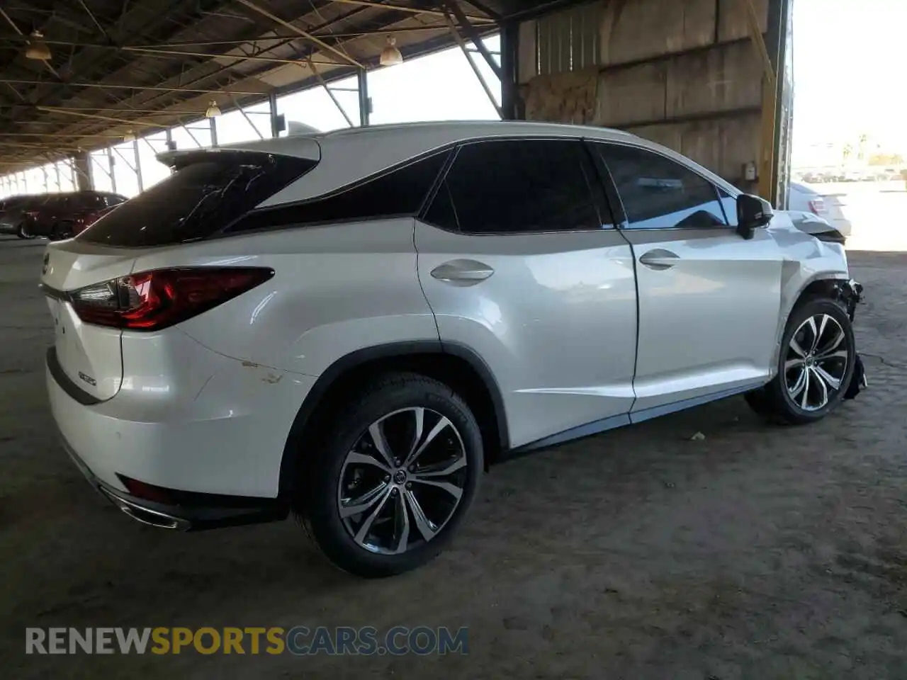 3 Photograph of a damaged car 2T2HZMAA4MC183711 LEXUS RX350 2021