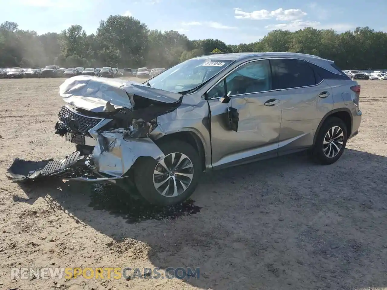 1 Photograph of a damaged car 2T2HZMAA4MC201060 LEXUS RX350 2021