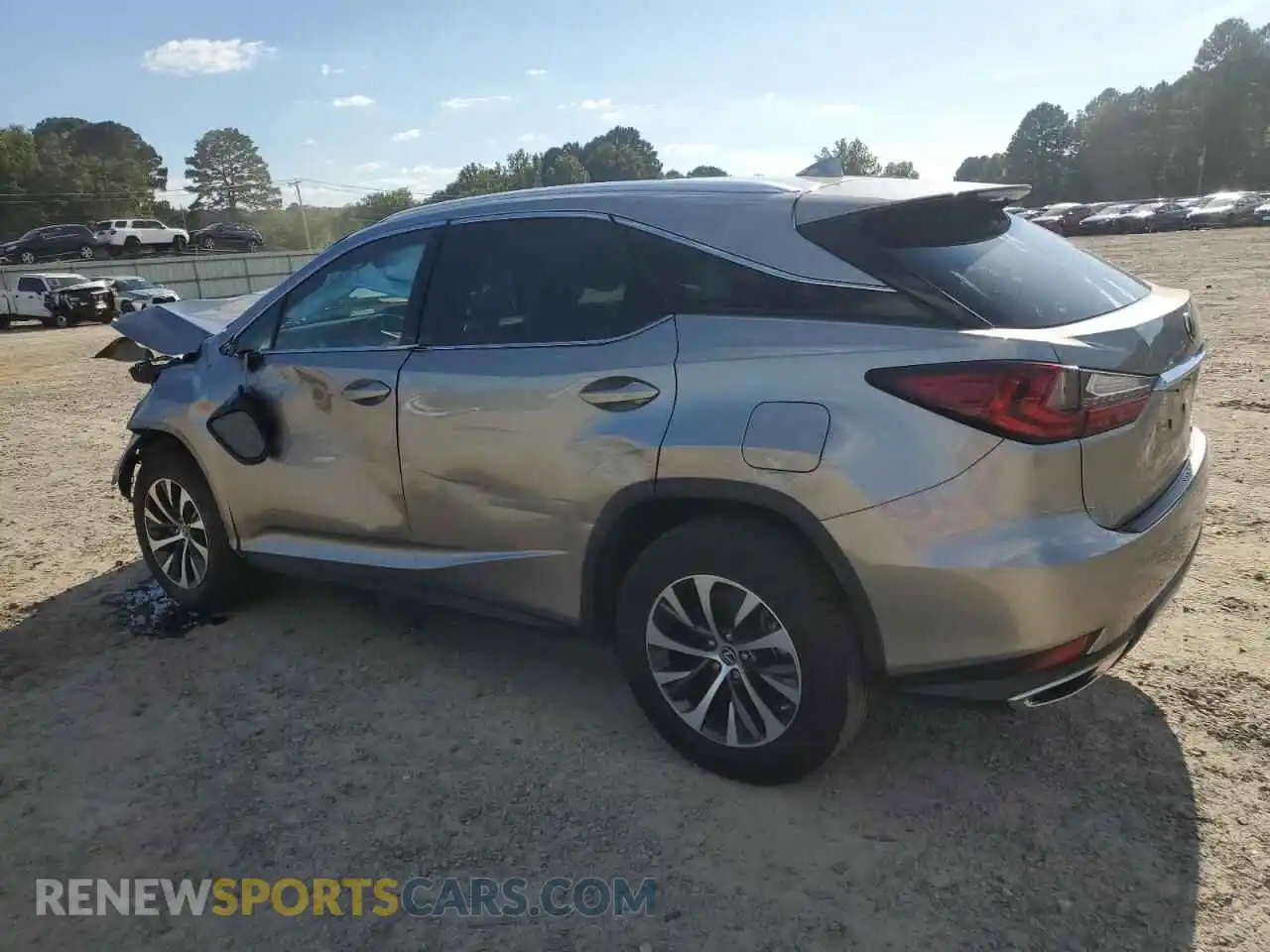 2 Photograph of a damaged car 2T2HZMAA4MC201060 LEXUS RX350 2021