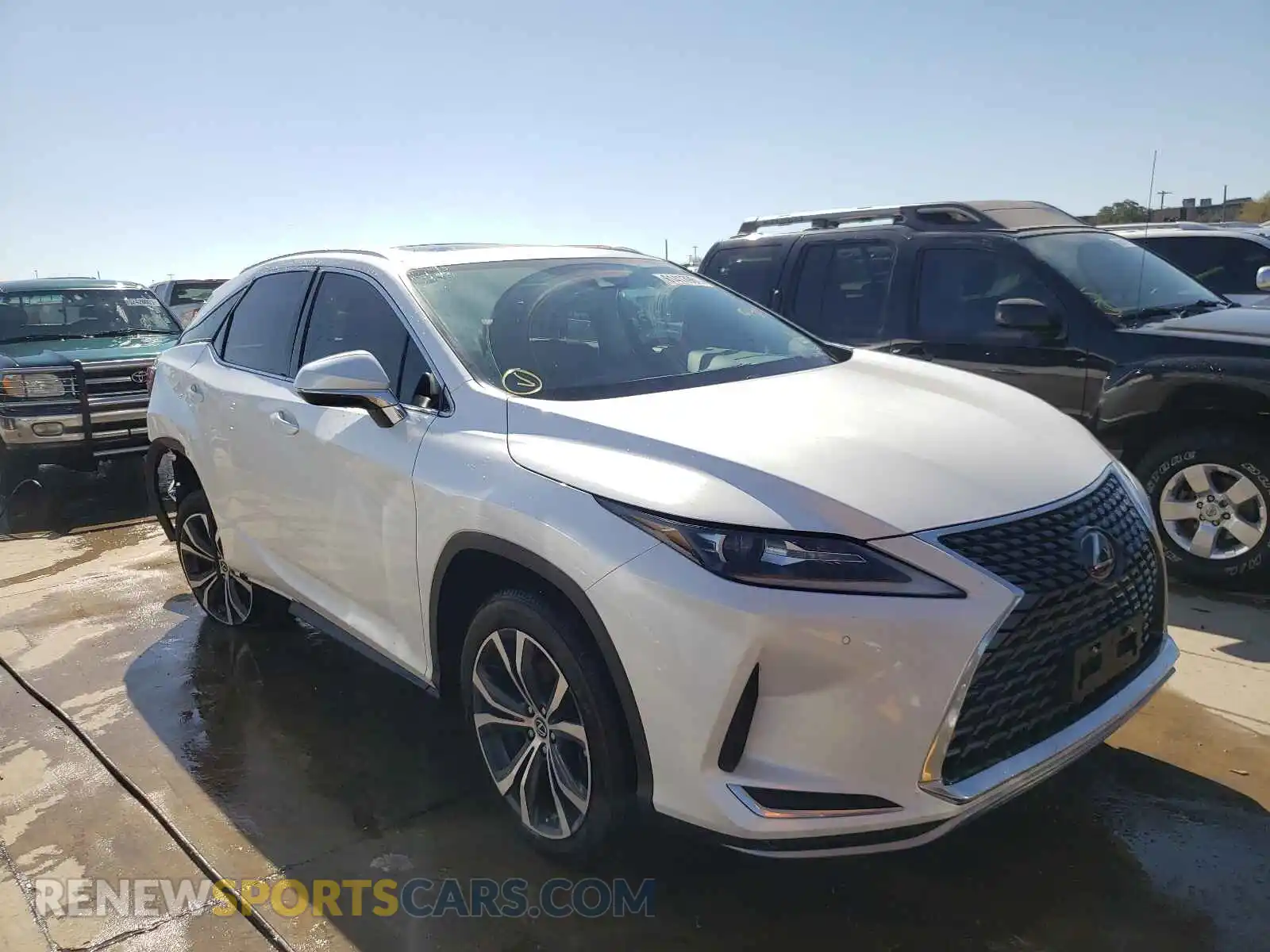 1 fotografías del automóvil dañado 2T2HZMAA4MC211524 LEXUS RX350 2021
