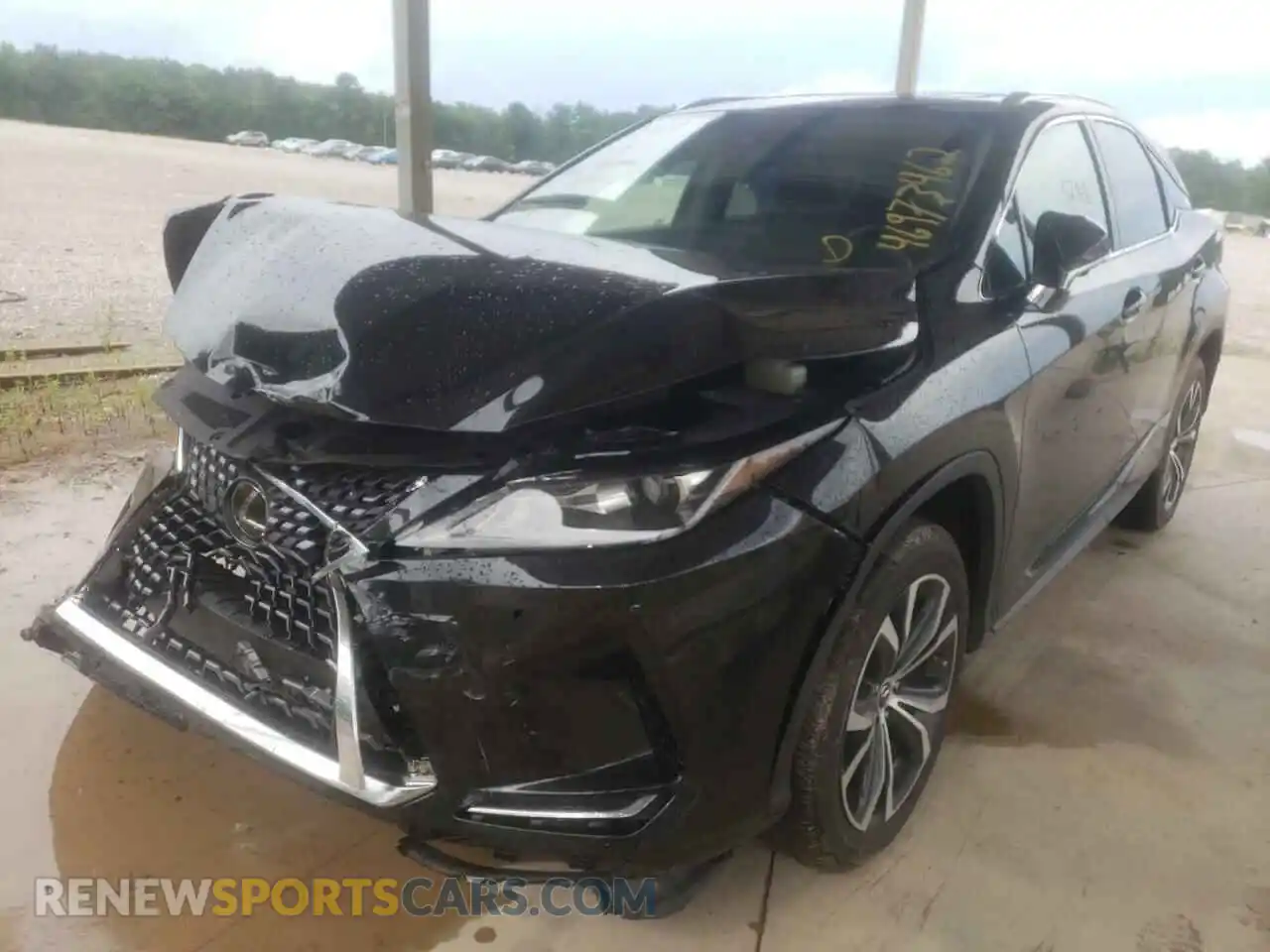 2 Photograph of a damaged car 2T2HZMAA4MC218859 LEXUS RX350 2021