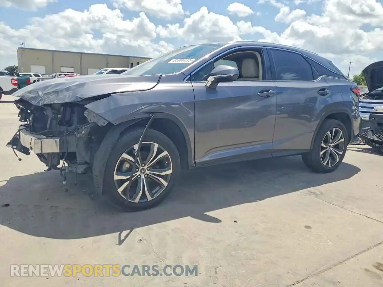 1 Photograph of a damaged car 2T2HZMAA5MC187167 LEXUS RX350 2021