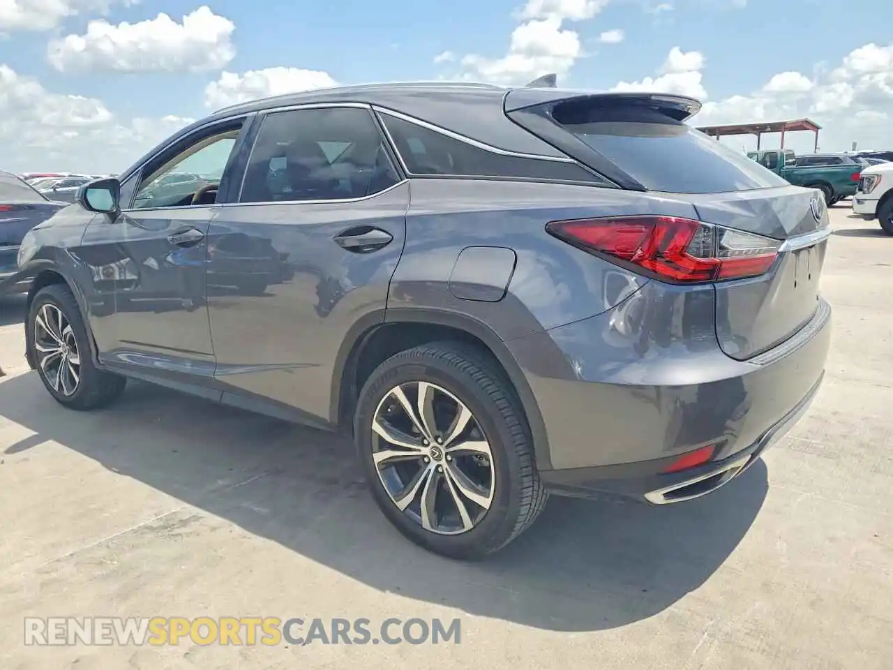 2 Photograph of a damaged car 2T2HZMAA5MC187167 LEXUS RX350 2021